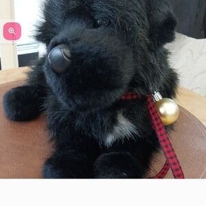Already On A Bundle Please Don't  Add To Cart....Black Plush Dog